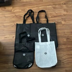 4 Lululemon bags